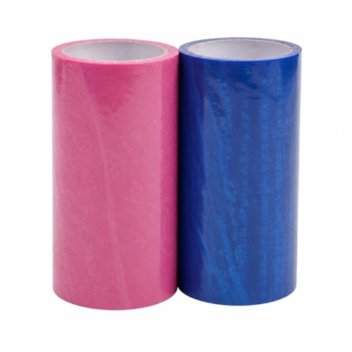FLCPJGV Toilet Cover Polyethylene Toilet Seat Protector Travel Film Washstand Sheet Suitable for Airplane Train, Blue