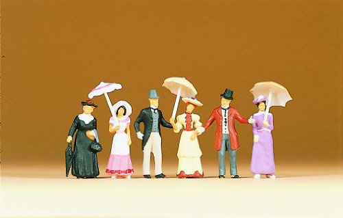 Preiser 12139 Passers By Summer 1900 (6) Exclusive Figure Set