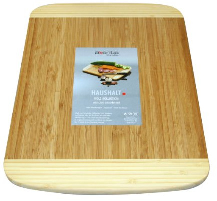 Axentia 260464 Schneidbrett Bambus 40 x 30 x 1.6 cm
