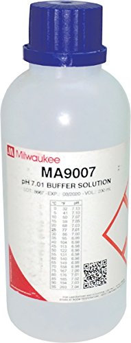 Milwaukee Instruments, MIMA9007 pH7 Soluzione, 230 ml