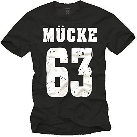 Coole Spencer T-Shirts schwarz MÜCKE 63 T-Shirt Größe XXL