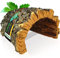 Korktunnel | Korkhöhle (Halbbogen) unten offen, 30 cm, Innenhöhe ≥ 12 cm | gereinigt & desinfiziert | Naturkorkrinde Unterschlupf für Nagetiere, Reptilien, Vögel 100% Korkrinde, Kork