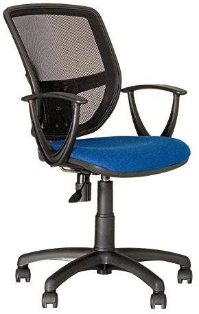 Nowy Styl Ergonomischer Dreh Stuhl Büro Schreibtisch Chef Sessel Gaslift blau GTP
