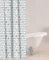 Rain Drops Shower Curtain - Mould & Mildew Resistant Shower Curtains - Easy-to-Clean, Secure, Stable 180 x 180 cm - Multicolour Bathroom Shower Curtains - Easy To Clean