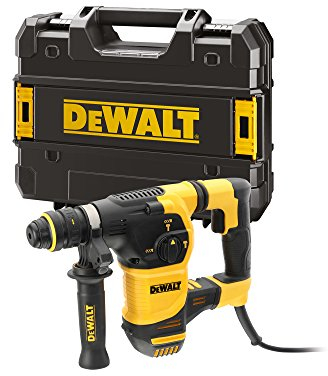 DeWALT D25334K-QS Tassellatore SDS-Plus 30mm 950W 3,5J - ROTOSTOP 30mm, design a L Doppio mandrino