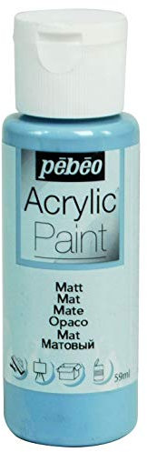PEBEO Acrílico Mate, Gris, Azul, 59 ml (Pack of 1), 59