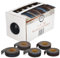 DCT Mesh Abrasive Paper 5-Piece Sand Paper Variety Pack with Dispenser – 180, 240, 320, 400, 600 Grit Mesh Sandpaper
