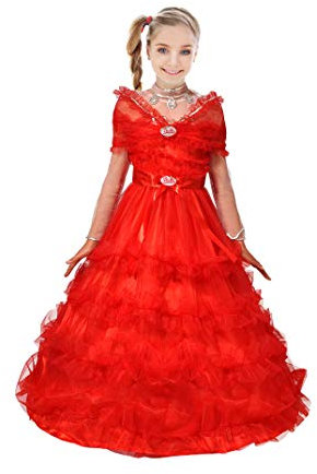 Ciao- Barbie Magia delle Feste Deluxe Collector's Edition costume vestito travestimento originale bambina (Taglia 4-5 anni)