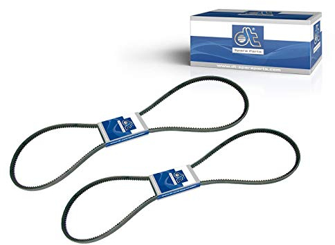 DT Spare Parts Keilriemensatz 2.15387SP AVX 13 L: 1145 mm AVX13X1145 2 belts Keilriemen-Satz