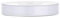 Libetui 25 Meter Satinband Weiß 12mm Schleifenband weißes Dekoband Geschenkband Hochzeitsdeko Band weiss
