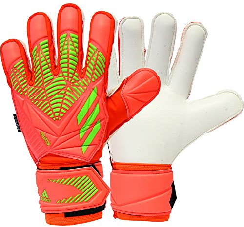 adidas Predator Edge Match Fingersave Torwarthandschuhe, Größe 8,5