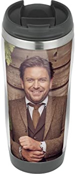 Mugs James Martin Smile - Travel, Thermal Insulated Cup for Hot and Cold Beverages Drinks