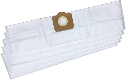 FIND A SPARE 5 Pack Microfibre SMS Dust Bags For Karcher Rowenta Titan TTB350 TTB351VAC TTB430VAC TTB774VAC TTB775VAC TTB776VAC TTB777VAC 40L | 30L | 20L | 16L Mastervac Challange Wet & Dry Vacuum