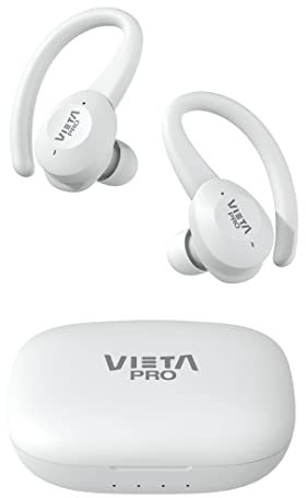 Vieta Pro #Sweat Sports In-Ear Kopfhörer Weiß Bluetooth 5.0. IXP7 Touch-Panel