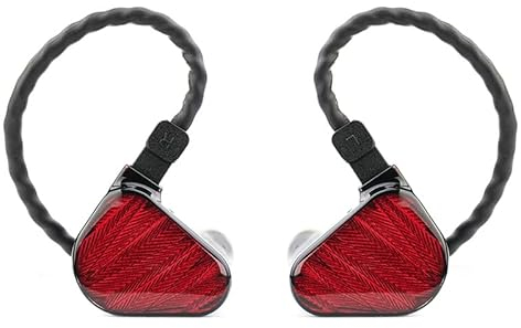 Fanmusic TRUTHEAR x Crinacle Zero:RED Dual Dynamic Drivers in Ear Headphone with 0.78 2Pin Cable
