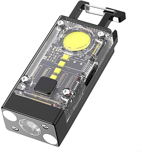 Torcia LED Ricaricabile, 1500 lumen, piccola torcia elettrica potente con pannello solare per escursioni, attività all'aperto
