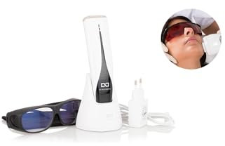 Avilia Masajeador facial Lifting – Dispositivo antiarrugas que reafirma la piel, reduce las arrugas y los signos de envejecimiento con tecnología láser de baja intensidad (LLLT) – Masajeador facial