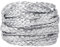 GORGECRAFT 5m Braided Leather Cord 7mm Silver PU Leather Strings 2mm Thick Flat Folded Imitation Leather Rope Thread for Bracelet Anklets Necklace Jewelry Making DIY Braiding Crafts Gift Wrapping
