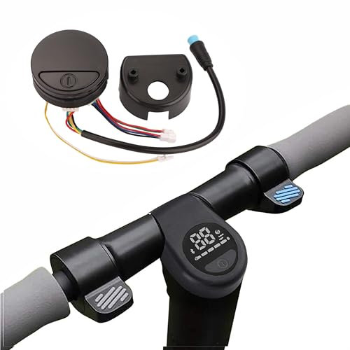 Yungeln Scooter Armaturenbrett mit Bluetooth V2.0 mit 3 Verbindungskabel Dashboard Platine kompatibel für Ninebot Segway E1 E2 E3 Electric Scooter