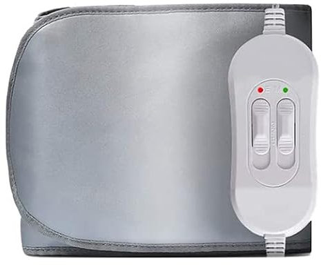 Far Infrared Electric Sauna Belt with 360° Heating Vibration Massage - Slimming Belt for Weight Loss, Fat Cellulite Burning - Abdomen Shaping Device for Waist Slimming