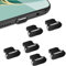 Bremorou 6 Stück USB Schutzkappe USB Abdeckung Ladebuchse Schutz Handy Ladebuchse Schutz USB 3.1 Port Phone Staub Stecker Für Jeden USB Ladeanschluss