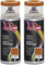 Ambro-Sol - Pintura acrílica en spray, color Marron Naranja, RAL 8023, resultado profesional en múltiples superficies, exteriores e interiores, 400 ml (Paquete de 2)
