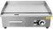 Donened - Barbacoa Eléctrica Comercial, Plancha Eléctrica Profesional, Rango de Temperatura de 50 – 300 °C, Asador Gastronómico de Acero Inoxidable 55 x 30 cm