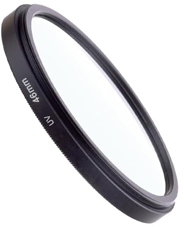 Filtro UV HD da 46 mm per Nikkor Z DX 16-50 mm f/3.5-6.3 VR per fotocamera Nikon Z50II Z50 Z30, filtro UV da 46 mm per obiettivo Canon EF 200 mm f/1.8 L USM, confezione da 1