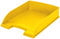 Leitz Briefkorb Standard A4, Briefablage in Premium-Qualität, Stapelbares Ablagefach als Schreibtisch-Organizer, Kombinierbar mit Plus-Serie, Gelb, 52270015