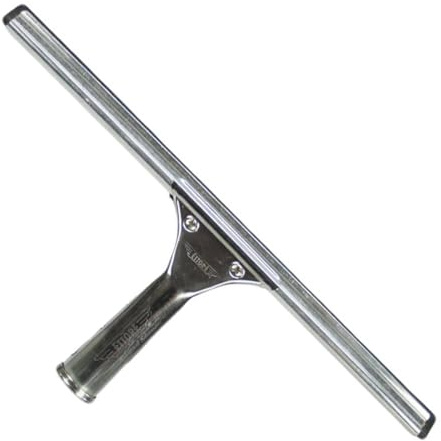 Ettore 12'' Master Stainless Steel Squeegee Complete for Window Cleaning