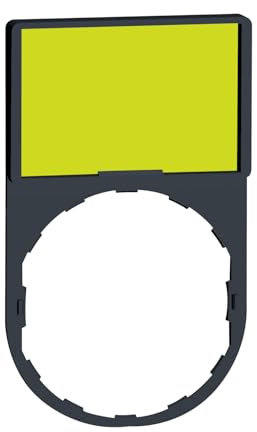 Schneider Electric, ZBY6102 - Schildträger 30x50mm mit Leerschild, für 22mm Geräte m. rundem Frontelement