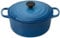 Le Creuset LS2501-2659 Signature Enameled Cast-Iron 5-1/2-Quart Round French (Dutch) Oven, Marseille