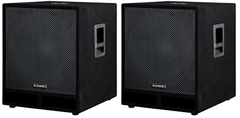 McGrey PAS-118 18 Coppia Subwoofer Basso PA passivo 1800 Watt