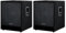 McGrey PAS-118 Passiv-Subwoofer 2X Set - 18 Woofer - Belastbarkeit: 450 Watt (RMS) - Impedanz: 4 Ohm - Frequenzgang: 38 Hz - 1,5 kHz - Anschlüsse im Klinken- und SPK-Format - Robustes Holzgehäuse