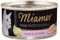 MIAMOR - Feine Filets Naturelle | Nassfutter für ausgewachsene Katzen mit Filetstückchen im eigenen Saft. Fettarmes Ergänzungsfutter in der Dose ohne künstliche Zusätze | 24x80g Huhn & Schinken