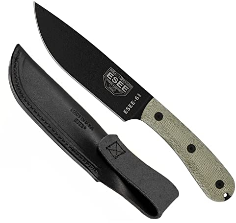 Esee ES6HM Couteaux à lame fixe Gris