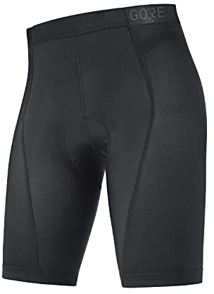 GORE WEAR Damen C5 Kurze Unterziehtights, Schwarz, 40 EU