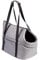 BOUTIQUE ZOO Hundetasche - Grau, M bis 10 kg - Tragetasche für kleinen und mittleren Hund, Welpen, Katze