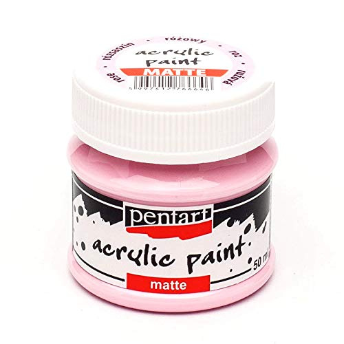 Zita´s Creative Acrylfarbe matt 50ml - rosa. Mattfarbe, Bastelfarbe, Acrylfarbe
