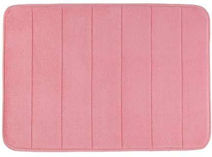 Gözze Tapis de Bain, Polyester, Vieux Rose, 50 x 70 cm