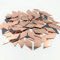 RUINUO 200 Stück 2,5 cm x 1,27 cm Diamantform Spiegel Mosaik Fliesen Rose Gold Handwerk Spiegel
