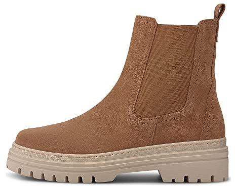Gabor Damen Chelsea Boots, Frauen Stiefeletten,Wechselfußbett,Best Fitting,warm,gefüttert,Women's,Woman,Lady,Ladies,Lion (Panna),40.5 EU / 7 UK