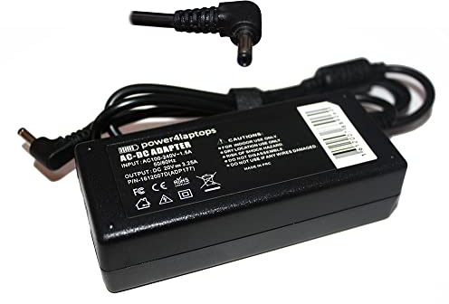 Power4Laptops AC Adapter Laptop Charger Power Supply Compatible With Lenovo V15-IGL