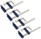 Pack of 4 Heavy Duty 50 x 150mm Bar Clamps Quick Slide F-Clamps