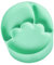 Nana's Manners Lot de 2 assiettes à ventouse vertes pour bébé et enfant en bas âge, pour soutenir la table à manger. Tapis en plastique silicone pour nourrir les petites bouches. Convient aux enfants