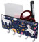 Dessin animé Licorne Étoiles Arc-en-ciel Motif coloré 5 crochets Porte-clés Crochets muraux Porte-manteau Porte-lettres Convient pour les zones d'entrée et derrière les portes