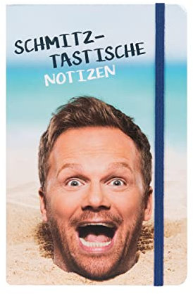 United Labels Ralf Schmitz Notizbuch – Schmitztastische Notizen Hardcover Liniert 80 Blatt mit Gummiband Tour Schmitzefrei