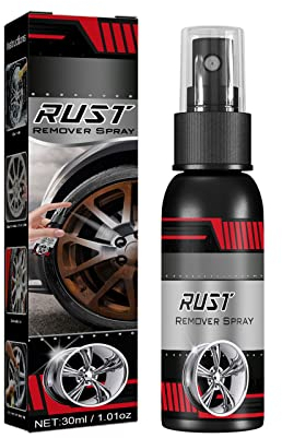 iSpchen Felgenreiniger Alufelgen 30ml Auto Rostentferner Reifen Felgen Reinigung Alufelgen Reiniger Entroster Rost Entfernen Auto Rostumwandler Spray