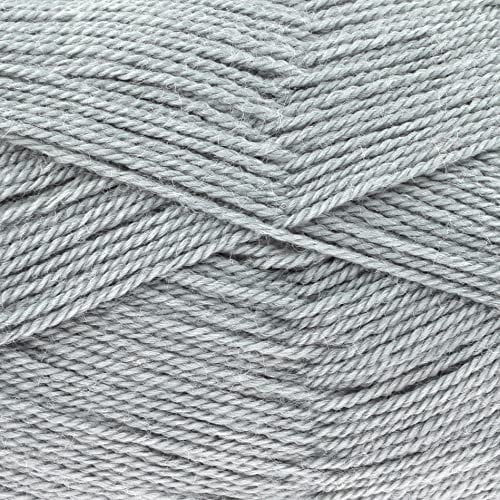 King Cole 2365331 Prize DK Grey Yarn - 300M, 100g
