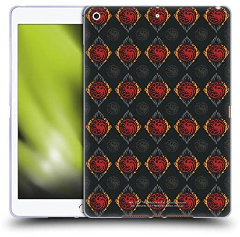 Head Case Designs Offizielle House of The Dragon: Television Series Karaxe Kunst Soft Gel Handyhülle Hülle kompatibel mit Apple iPad 10.2 2019/2020/2021